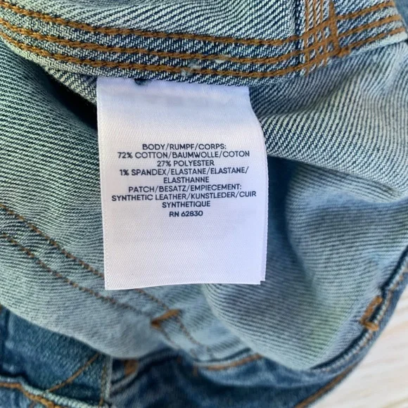 Lands’ End High Waist Women’s Carpenter Jeans - Picture 5 of 8